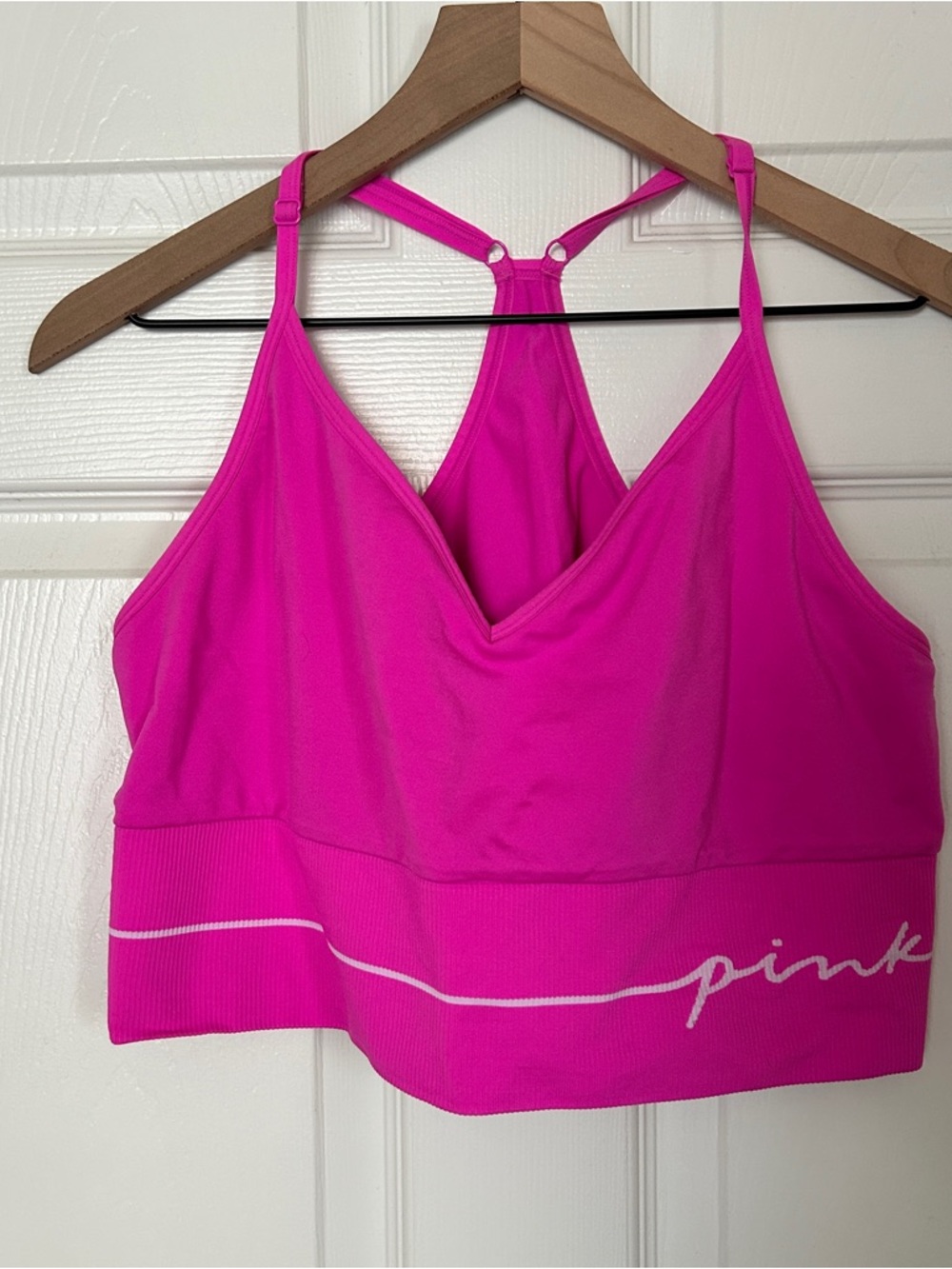 Victoria’s Secret Pink Hot Pink Sports Bra Size XXL